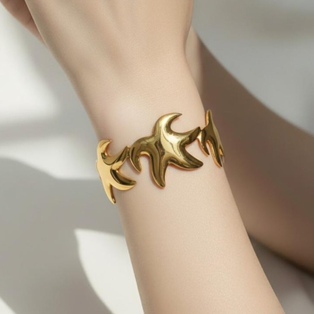 Luxury Fashion 304 Stainless Steel Bracelets High Quality, elegant Bangle